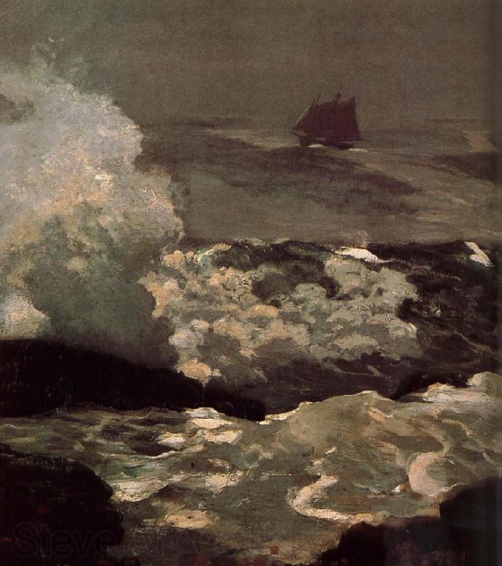 Winslow Homer Leeward Coast France oil painting art